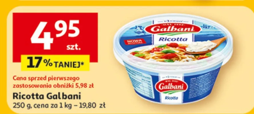 Ricotta promocja w Auchan