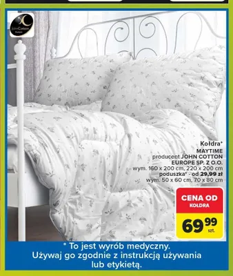 Poduszka Maytime promocja w Carrefour Market