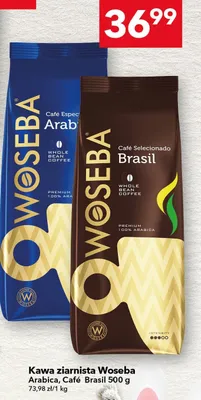 Kawa ziarnista Arabica, Café Brasil promocja w LEWIATAN