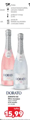 Wino musujące Dorato Ice Rose promocja w Kaufland