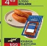 Kiełbasa klasyczna Morliny promocja w Wafelek