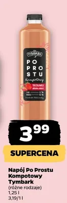 Napój Po Prostu Kompotowy Tymbark promocja w Netto