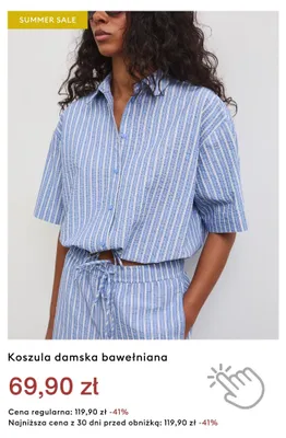 Koszula damska bawełniana promocja w Medicine