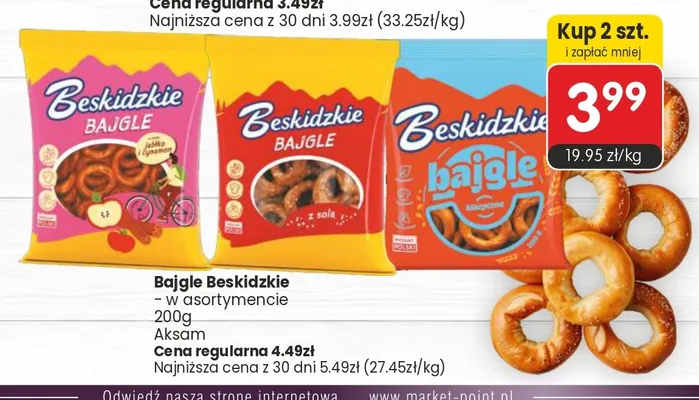 Bajgle Beskidzkie promocja w Market Point