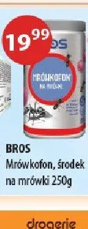 Mrówkofon środek na mrówki Bros 250g promocja w Drogerie Laboo