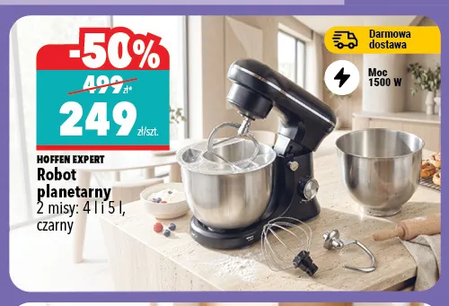Robot planetarny Hoffen Expert promocja w Biedronka Home