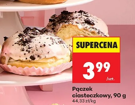 Pączek ciasteczkowy promocja w Biedronka