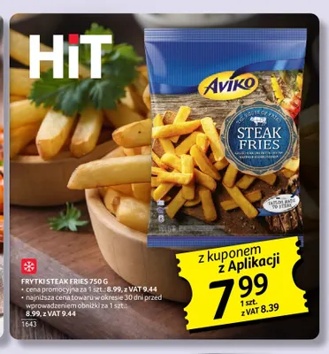 Frytki Steak Fries Aviko promocja w Selgros