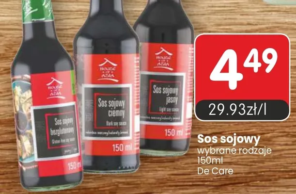 Sos sojowy De Care promocja w Market Point