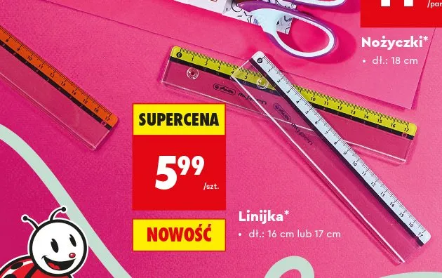Linijka Herlitz My.Pen promocja w Biedronka