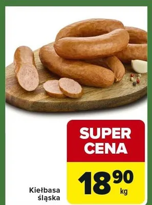 Kiełbasa śląska promocja w Carrefour Express