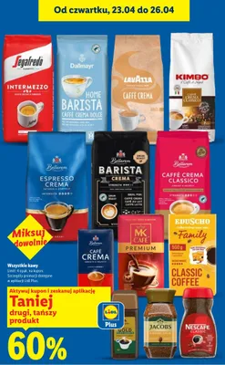 Kawa ziarnista Segafredo Zanetti Intermezzo promocja w Lidl