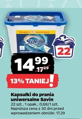 Kapsułki do prania white Tandil promocja w Netto
