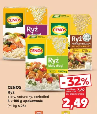 Ryż parboiled Cenos promocja w Kaufland