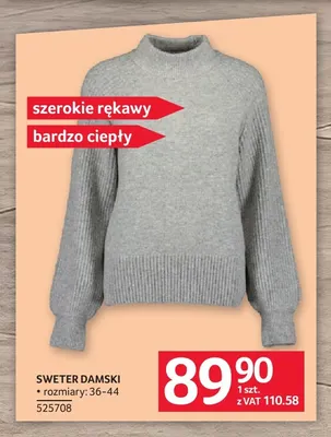 Sweter damski promocja w Selgros