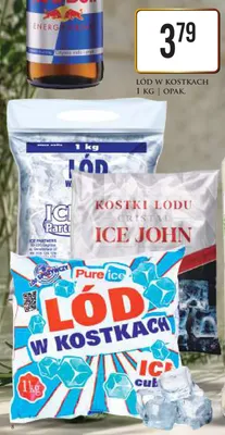Lód w kostkach Ice Partners promocja w Dino