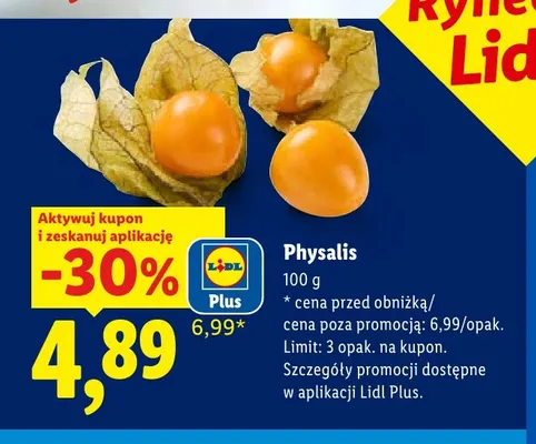 Physalis Rynek Lidla promocja w Lidl