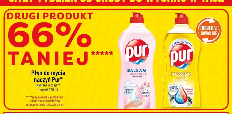 Płyn do mycia naczyń wybrane rodzaje promocja w POLOmarket