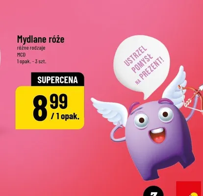 Mydlane róże różne rodzaje HCD 1 opak. 3 szt. promocja w POLOmarket