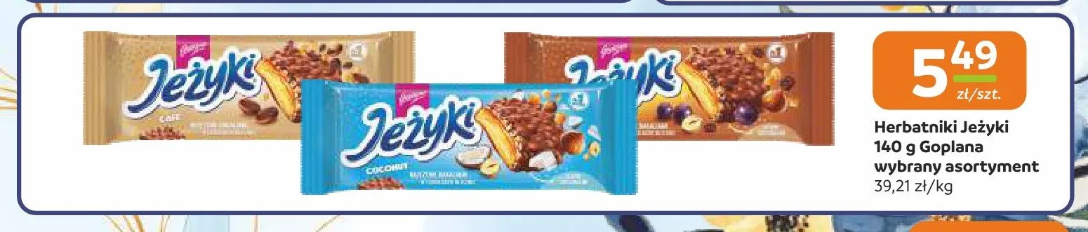 Herbatniki Jeżyki Goplana promocja w Gama