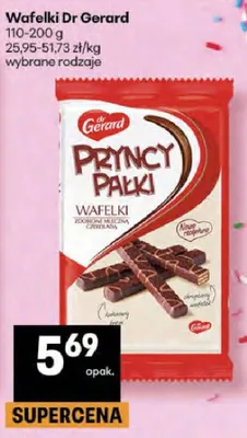 Wafelki Dr Gerard Pryncy Palki promocja w Delikatesy Centrum