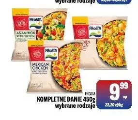 Danie mrożone Frosta Mexican Chicken promocja w Tomi Markt