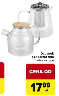 Dzbanek z zaparzaczem promocja w Carrefour