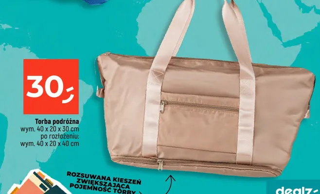 Torba podróżna promocja w Dealz