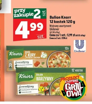 Rosół z kury Knorr 12-pak 120 g promocja w TOPAZ