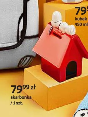 Skarbonka Snoopy promocja w Empik