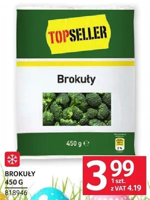 Brokuły 450 g promocja w Selgros