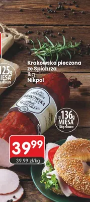 Krakowska pieczona ze Spichrza Nik-Pol promocja w Market Point