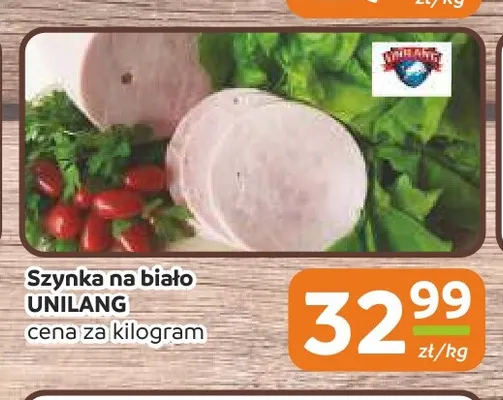 Szynka na biało Unilang promocja w Społem Częstochowa