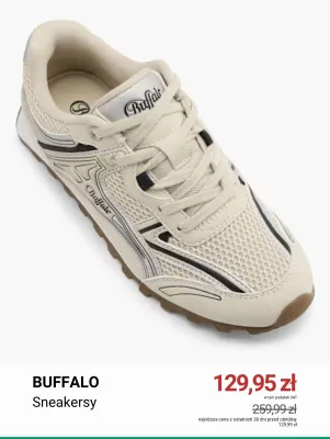 Sneakersy Buffalo promocja w Deichmann
