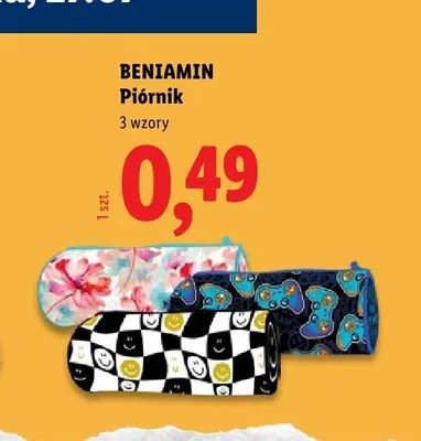 Piórnik Beniamin promocja w Lidl