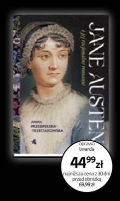 Książka Jane Austen i jej racjonalne romanse oprawa twarda promocja w Empik