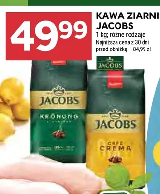 Kawa ziarnista Jacobs Krönung promocja w Stokrotka