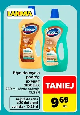 Płyn do mycia podłóg Expert Sidolux promocja w Carrefour Market