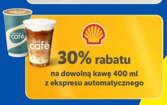 Kawa z ekspresu automatycznego Shell Café promocja w Lidl
