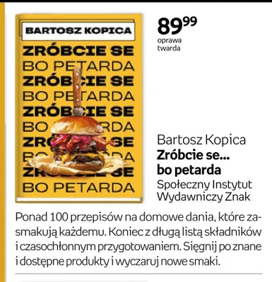Książka Zróbcie se... bo petarda Bartosz Kopica promocja w Empik