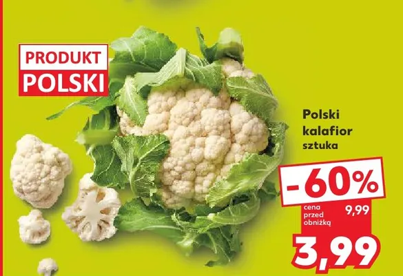Kalafior polski promocja w Kaufland