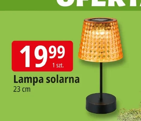 Lampka solarna promocja w Leclerc