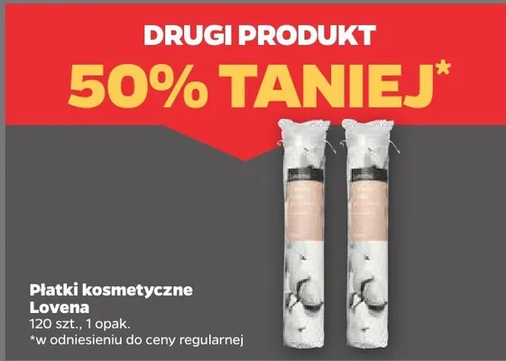 Płatki kosmetyczne  promocja w Netto
