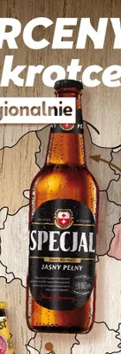 Piwo Specjal Jasny Pełny promocja w Stokrotka