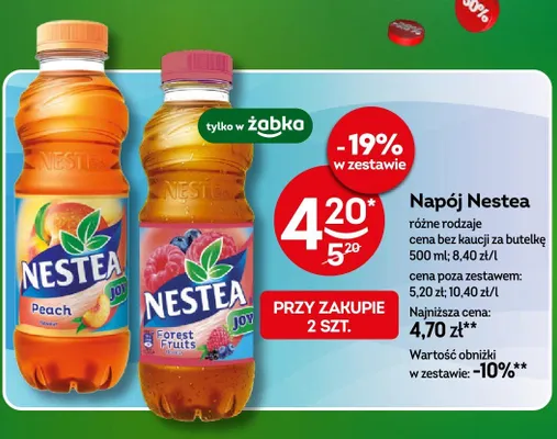 Napój Nestea Forest Fruits promocja w Żabka