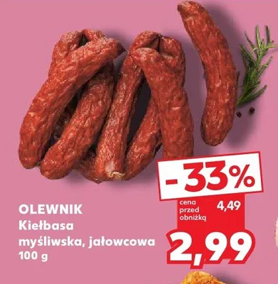 Kiełbasa myśliwska, jałowcowa promocja w Kaufland