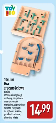 Gra zręcznościowa Toylino chwiejna wieża promocja w Aldi