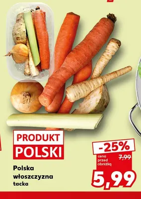 Włoszczyzna polska promocja w Kaufland