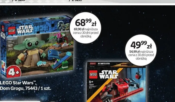 Klocki LEGO Star Wars Dom Grogu 75443 promocja w Empik