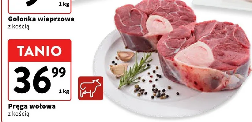 Golonka wieprzowa z kością promocja w Intermarche